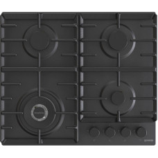 Варильна поверхня Gorenje газова, 60см, чавун, чорний