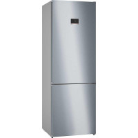 Bosch fridge-freezer, 203x70x67, fridge-310L, freezer-120L, 2-door, A++, NF, display, stainless steel