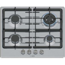 Варильна поверхня Bosch газова, 60см, чавун, WOK, нерж