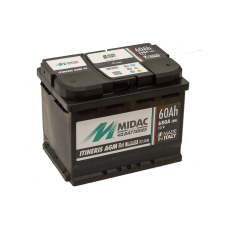 MIDAC Itineris Аккумулятор автомобильный 12V 60Ah START/STOP