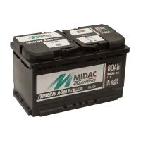 MIDAC Itineris Car Battery 12V 80Ah START/STOP