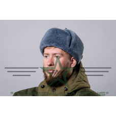 Шапка-вушанка натуральне хутро солдатська оригінал