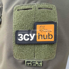 Шеврон/патч гумовий ПВХ ЗСУ hub (Збройні Сили України)