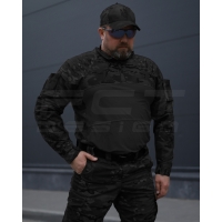 Ubacs Tactical Combat Shirt Striker Black Multicam