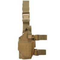 Tactical drop-leg holster, coyote