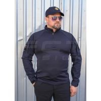 Combat shirt CoolPass dark blue long sleeve