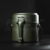 Mess kit 3-in-1 army khaki