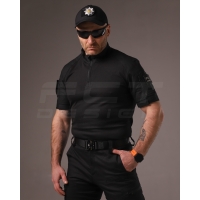 Combat shirt UBACS black with CoolPass antistatic thermal fabric
