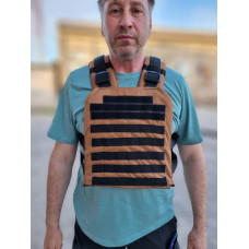 Плитоноска Оксфорд MOLLE гарячий пісок