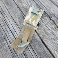 Tactical two-way radio pouch, pixelated, AFU