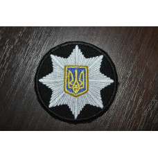 Кокарда Полиции Пришивная