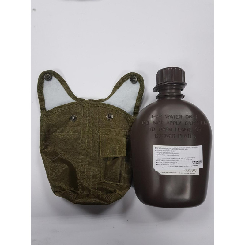 Plastic Canteen with Cover 1 L