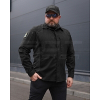 Tactical Military Shirt Stalker FCT Canvas Stretch Black