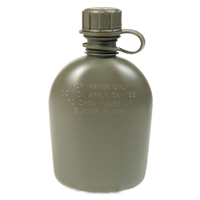 Plastic Canteen with Cover 1 L