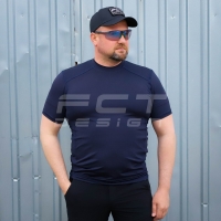 Tactical Jersey Stretch T-Shirt, Dark Blue