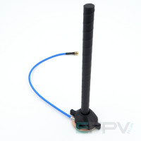 Helical RHCP Antenna 16.3 dBi 18 Turns 4.9-6.1 GHz (15 cm)