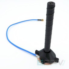 Антена Helical/Хелікс RHCP 14 dBi 12 витків 4.9-6.1 GHz (15 см)