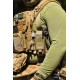 Tactical vertical closed tourniquet pouch Cordura Coyote, tactical tourniquet bag