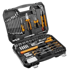 Набір інструментів Neo Tools, 1/2", 1/4", універсальний, CrV, 100шт