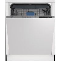Beko Built-in Dishwasher, 14 place settings, D, 60cm, 3rd Basket, White