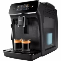 Philips Series 2200 Coffee Machine 1.8L, Bean, Manual Milk Frother, Auto Recipes - 1, Black
