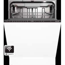 Посудомийна машина Gorenje вбудовувана, 16компл., A+++, 60см, інвертор,Wi-Fi, AquaStop, сенсорн.упр, 3и кошики, білий