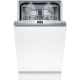 Bosch built-in dishwasher, 10 place settings, C, 45cm, display, 3rd basket, Zeolith, white