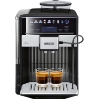 Siemens Coffee Machine, 1.7L, bean+ground, auto-cappuccino, LED display, 8 auto-recipes, black