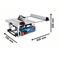 Стіл розпилювальний Bosch Professional GTS 10 J 1800Вт диск 254мм 3650об/хв 26кг