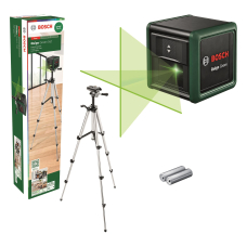 Нівелір лазерний Bosch Quigo Green до 12м ±0.6мм/м зелений промінь 1.098кг