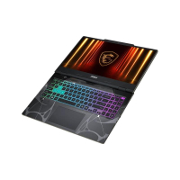 MSI Cyborg 15 B2RWEKG-1010XUA Laptop 15.6 FHD, Intel 7-240H, 16GB, F1TB, NVD5050-8, DOS, Black