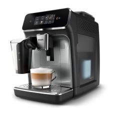 Кавомашина Philips Series 2300 LatteGo, 1.8л, зерно+мелена, автомат.капуч, дисплей, авторецептів -4, чорний