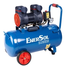 Компресор повітряний EnerSol ES-AC430-50-2OF безолійний 1.68кВт, 50л, 430л/хв, 8бар, 23кг