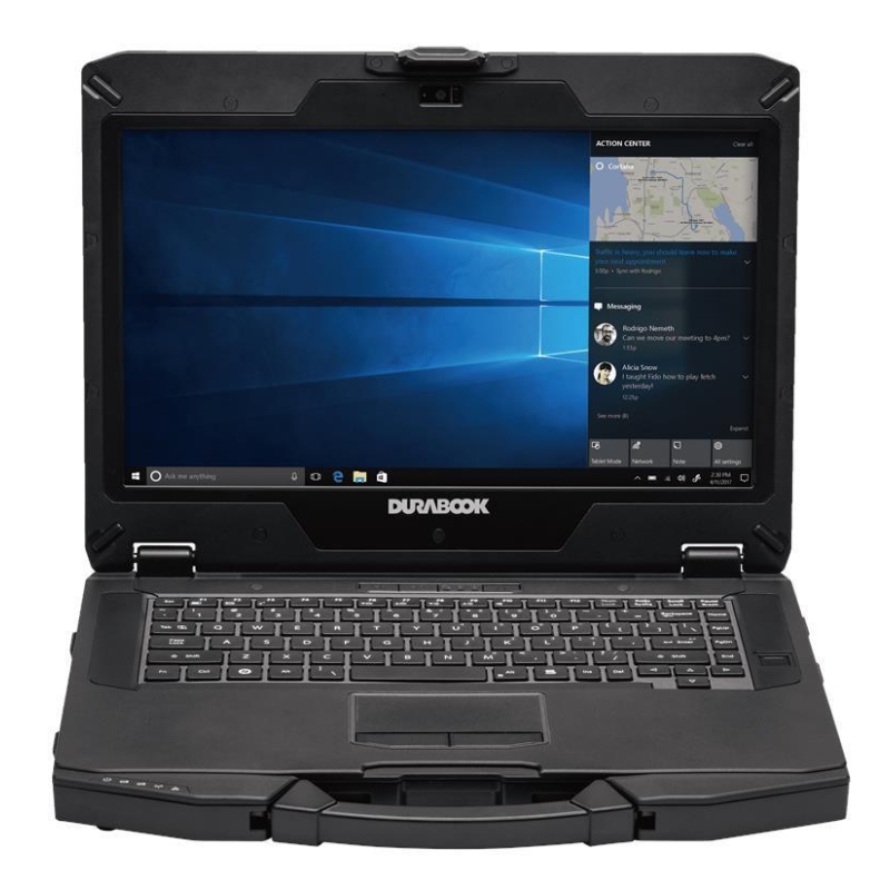 Durabook S14 Standard 14" FHD AG Intel i7-1165G7, 16GB, F512GB, UMA, Win11P Laptop