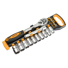 Набір торцевих головок Tolsen Профі, 1/2", CrV, 12шт