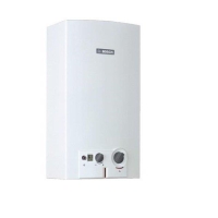 Gas Water Heater Bosch Therm 6000 WRD 15-2 G 15l/min 26.2kW display power reg. hydro-turbine