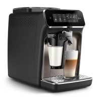 Philips Series 3300 Coffee Machine 1.8L, Bean + Ground, Auto Cappuccino, Display, 6 Auto Recipes, Black
