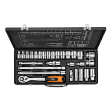 Набір інструментів Neo Tools, набір торцевих головок 1/2", 3/8", 28шт
