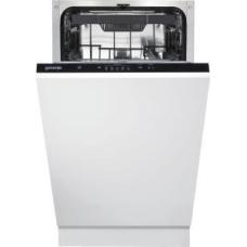Посудомийна машина Gorenje вбудовувана, 11компл., A++, 45см, AquaStop, 3й кошик, білий