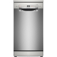 Bosch Dishwasher, 9 Place Settings, A+, 45cm, Stainless Steel