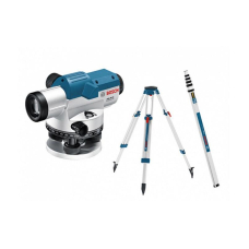 Нівелір оптичний Bosch Professional GOL 26 D до 100м ±1.6мм/30м зум х26 + BT160 + GR5001.5кг