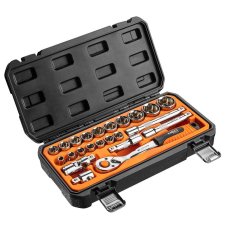 Набор инструментов Neo Tools, Набор торцевых головок 1/2", CrV, 23шт
