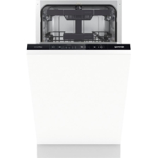 Посудомийна машина Gorenje вбудовувана, 11компл., A+++, 45см, інвертор, 3й кошик, білий