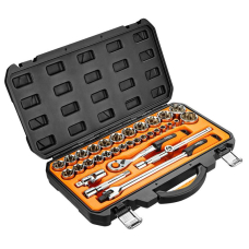 Набір інструментів Neo Tools, набір торцевих головок 1/2", CrV, 33шт