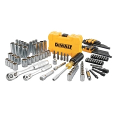 Набор головок, бит, шестигранных ключей DeWALT, 1/4", 3/8", кейс, 108шт