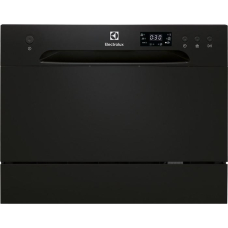 Посудомийна машина Electrolux настільна, 6компл., F, 55см, дисплей, чорний