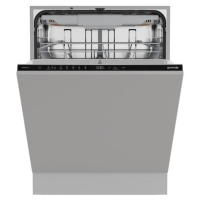 Gorenje Built-in Dishwasher, 16 Place Settings, A++, 60cm, AquaStop, AutoDoor, Touch Control, 3 Baskets, White