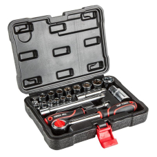 Набір інструментів Top Tools, набір торцевих головок 1/4", 3/8", 20шт