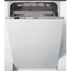 Посудомийна машина Hotpoint вбудована, 10компл., A++, 45см, дисплей, 3й кошик, білий