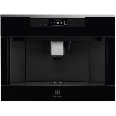 Кавомашина Electrolux вбудована, 2,5л, зерно+мелена, автомат.капуч, дисплей, сернор.керування, підсвітка, чорний